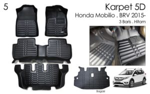 Karpet 5D Honda Mobilio 2015-